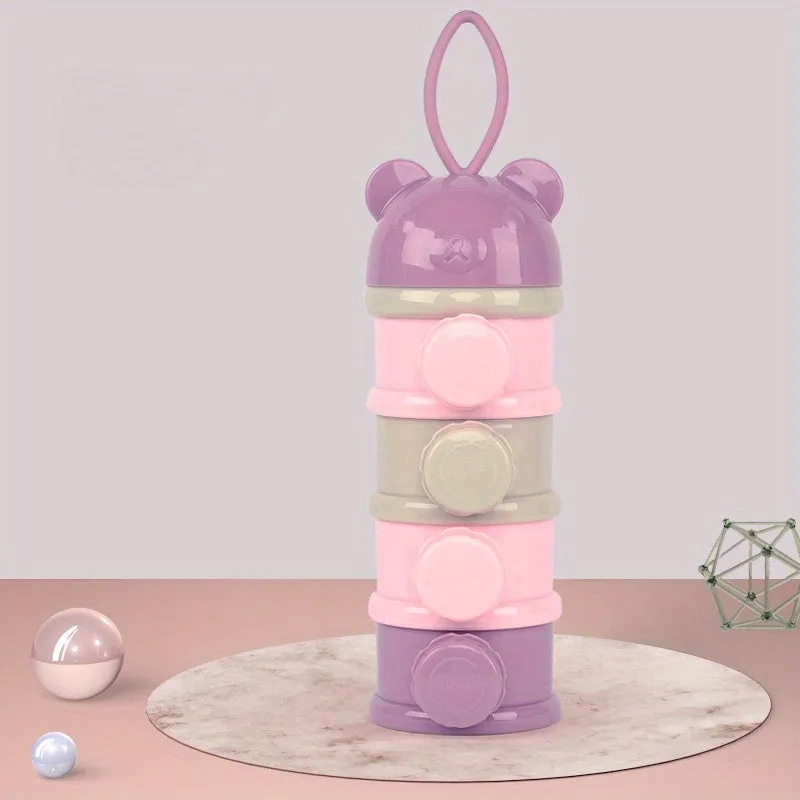 Baby Portable 3-layer 4-layer Milk Powder Box, Milk Powder