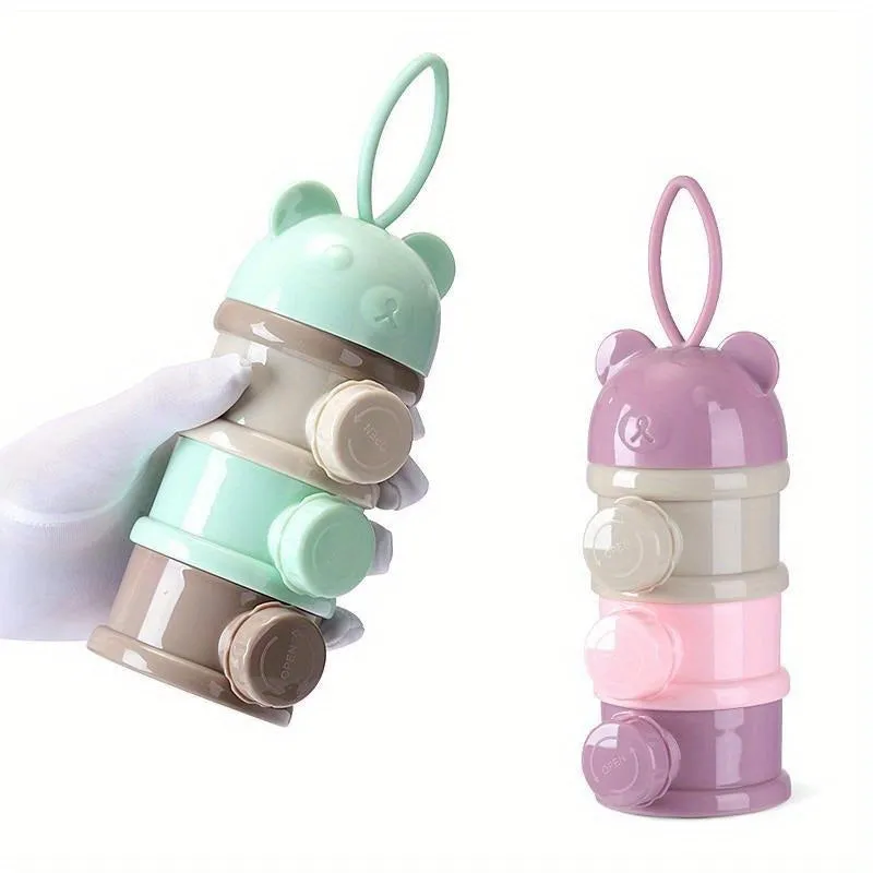 Baby Portable 3-layer 4-layer Milk Powder Box, Milk Powder