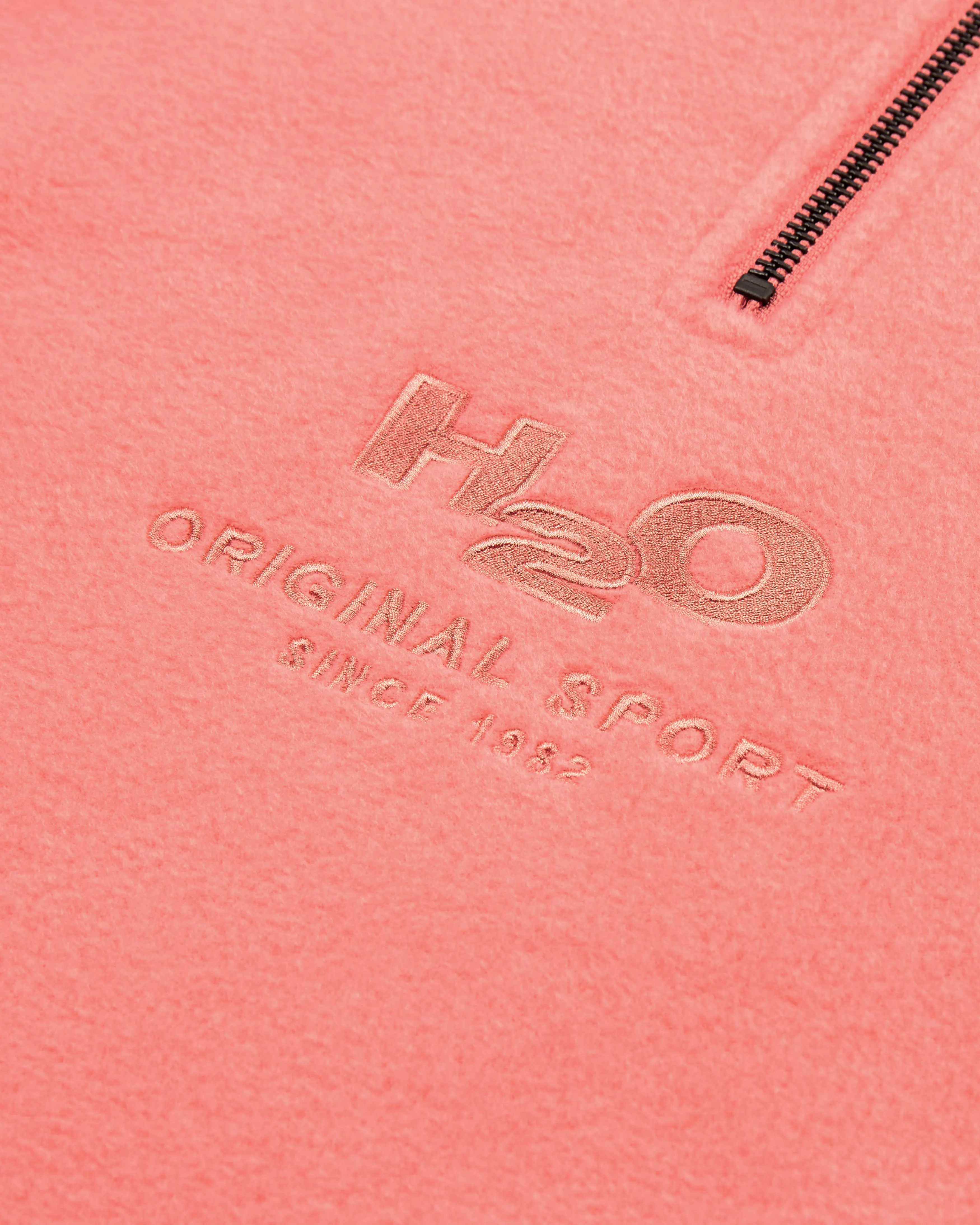 Blåvand 1/2 Zip Fleece - Coral