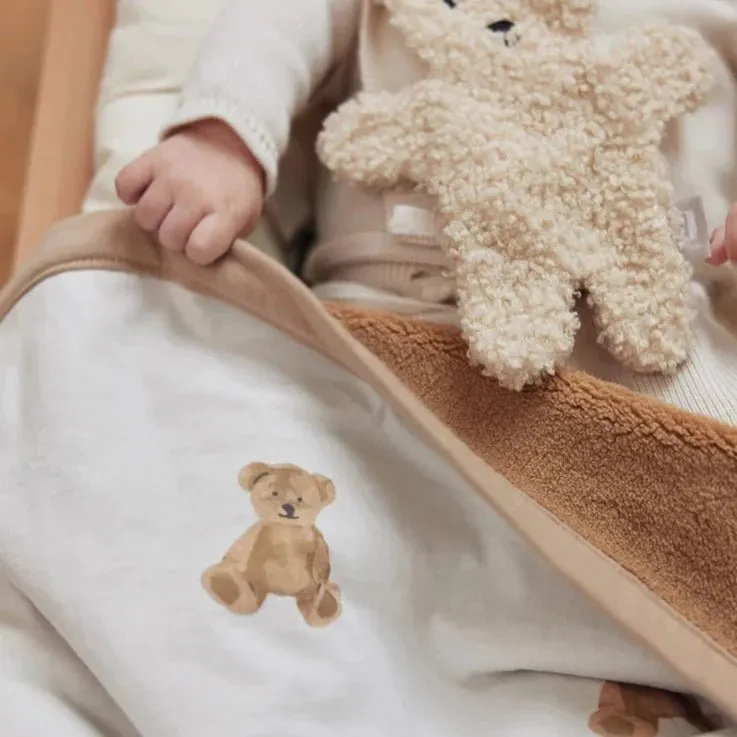 Decke Kinderbett Jersey 100x150cm  - Teddy Bear