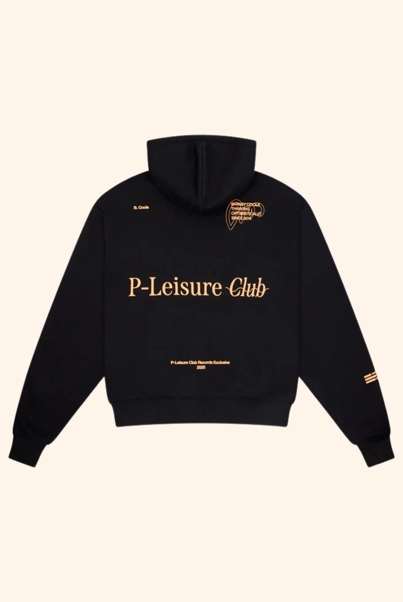 PC Zip Hood in Black
