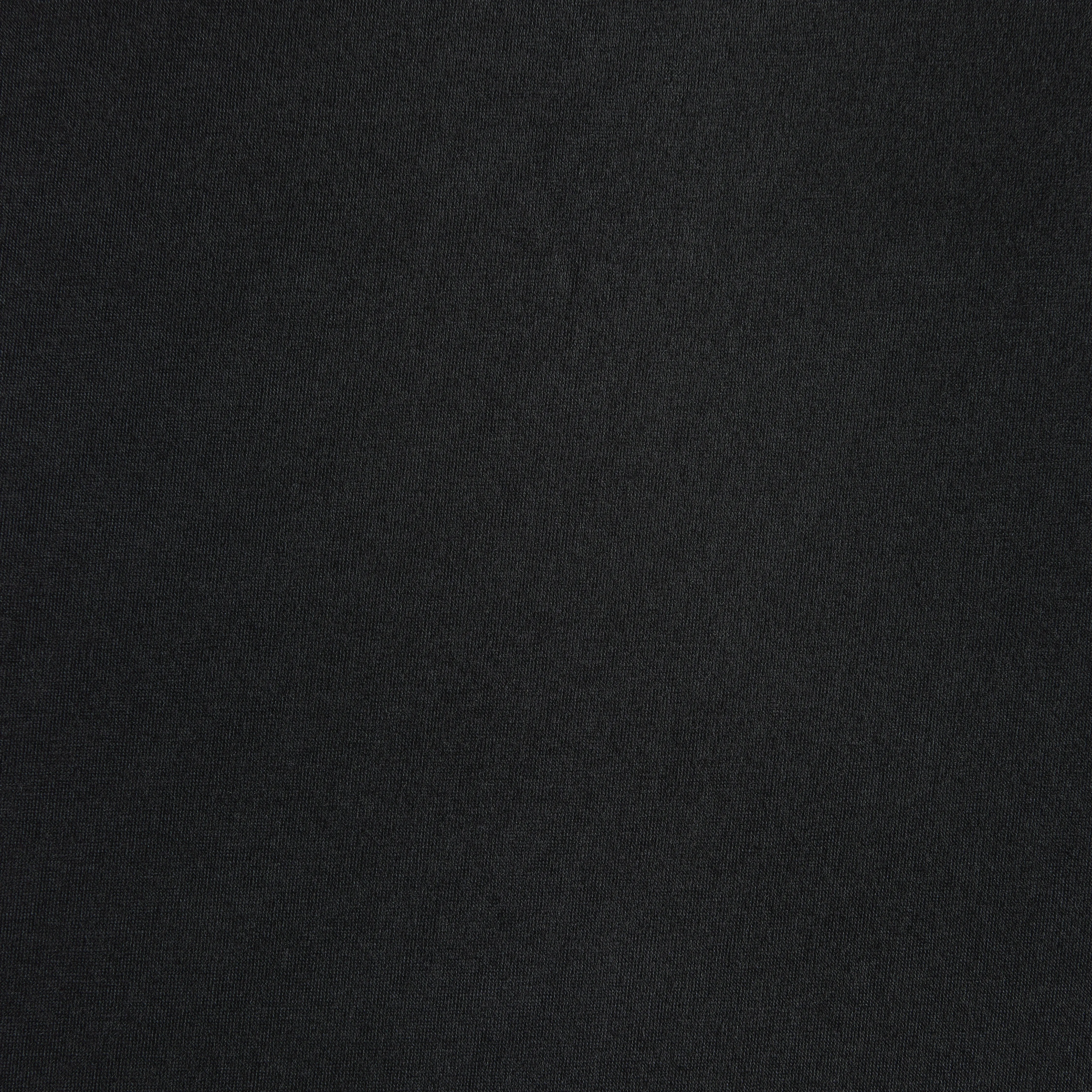 Slick Black and Gray Double Knit