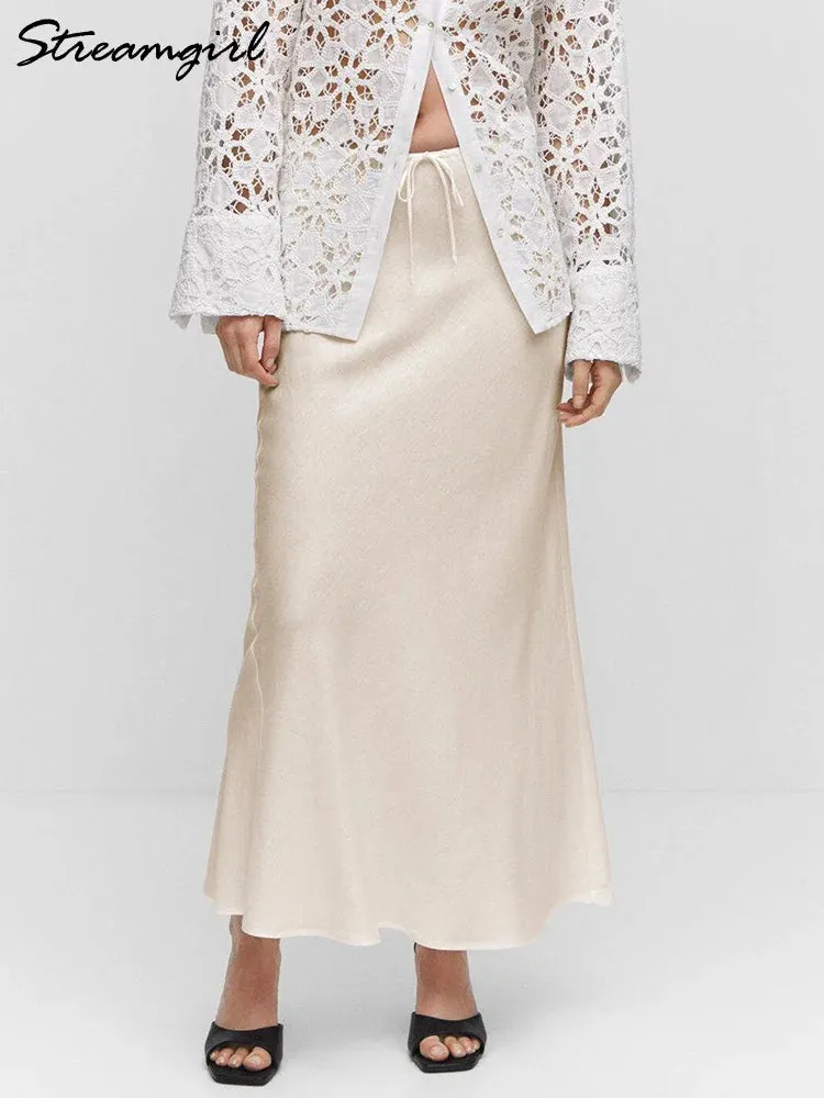 Streamgirl A Line Maxi Skirt