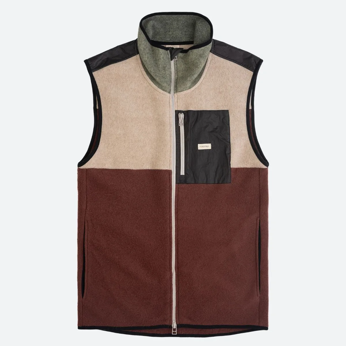 TheNova Merino Fleece Weste, Rustic-Pine, unisex