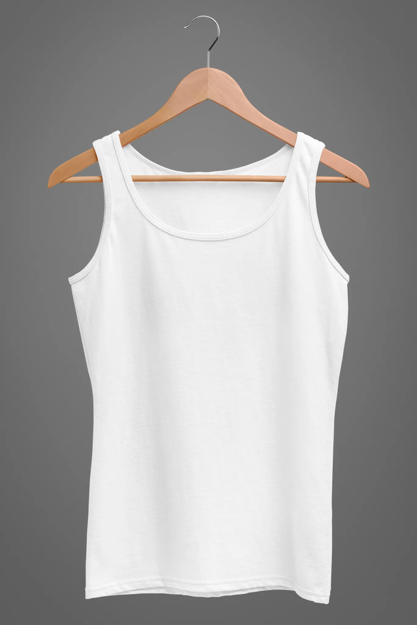 Women's Tank Top: White